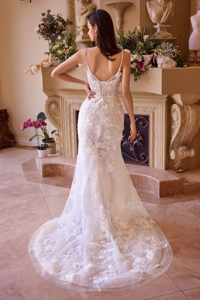 Andrea and Leo Couture Bridal WL053 Fitted Lace Wedding Dress - Image 2