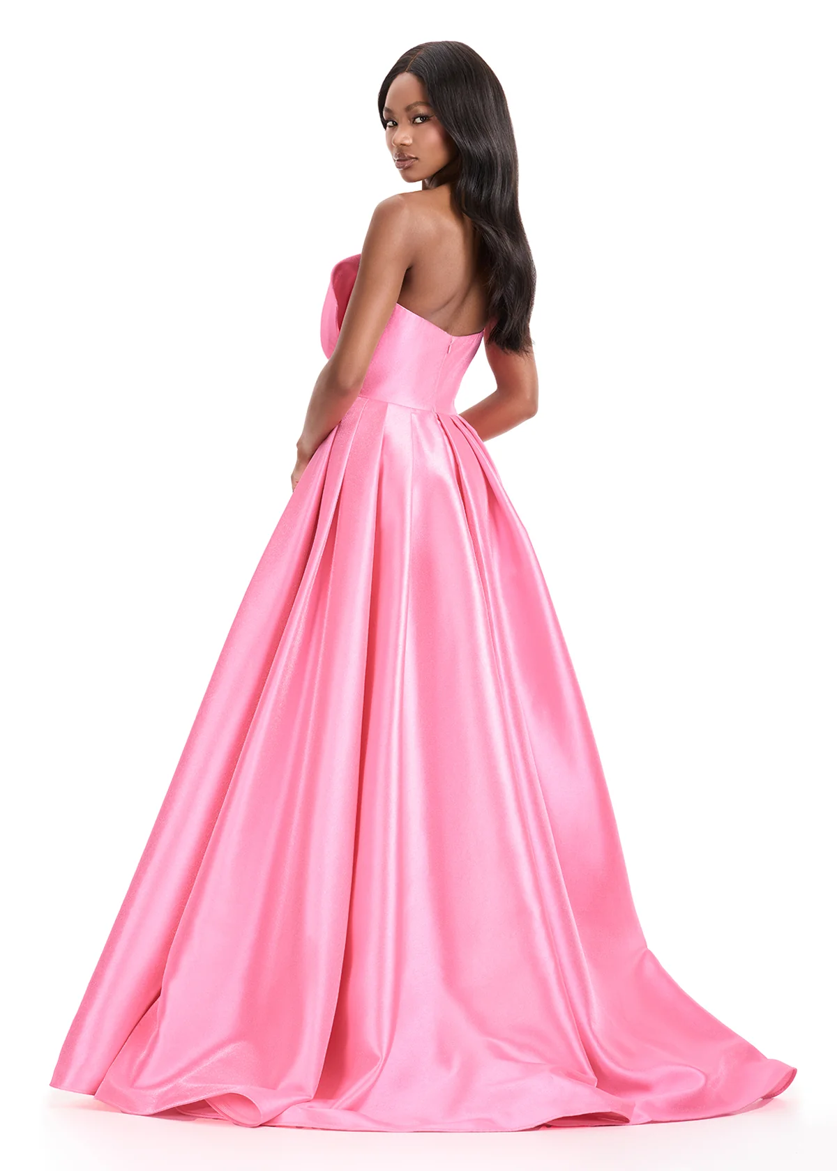 Ashley Lauren 11609 Formal Dress Ballgown Oversized Bow - Image 25