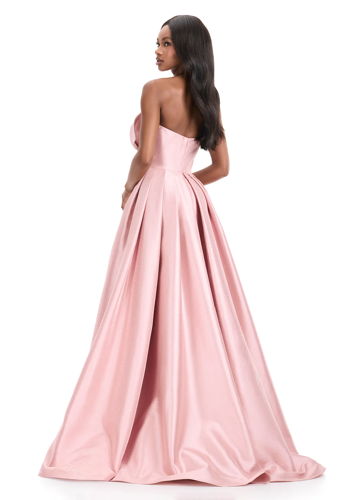 Ashley Lauren 11609 Formal Dress Ballgown Oversized Bow - Image 26