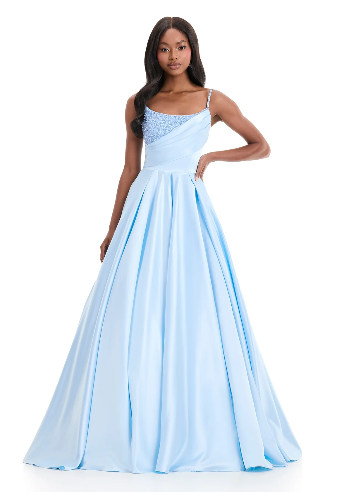 Ashley Lauren 12086 Pageant Dress Ballgown Prom Formal Teen