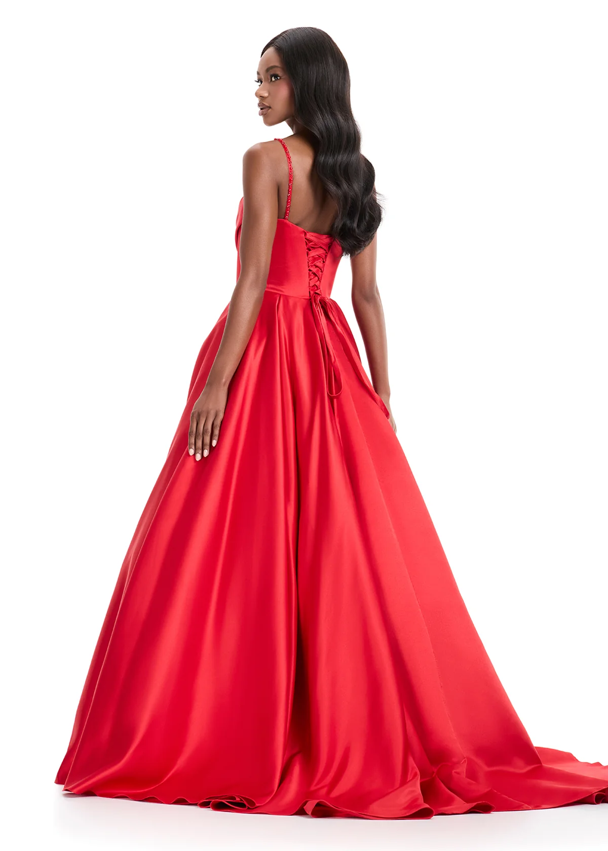 Ashley Lauren 12086 Pageant Dress Ballgown Prom Formal Teen - Image 5