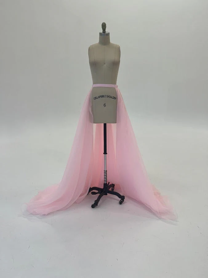 Ashley Lauren 1740 Size 4, 6 Neon Green Long Organza Overskirt Wire Hem Pageant Prom Layers - Image 47
