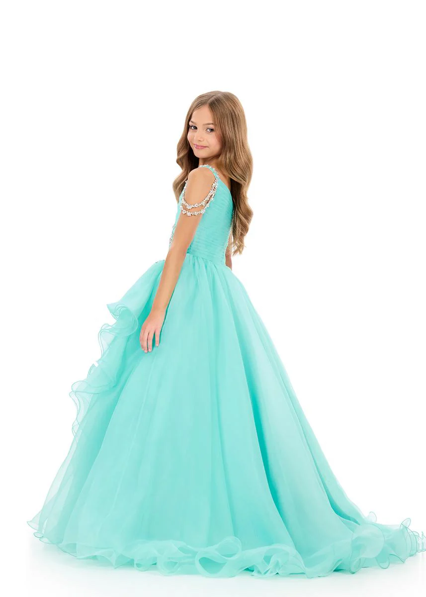Ashleylauren 8378 Kids Pageant Dress Ballgown - Image 4