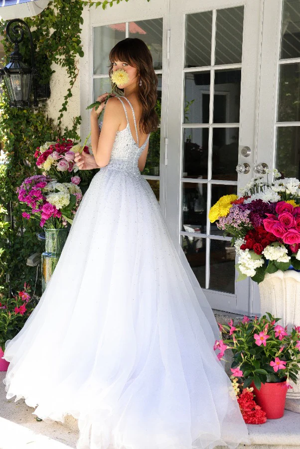 Ava Presley 29522 Pageant Ballgown Princess Seam Tulle Sweetheart Neckline - Image 4