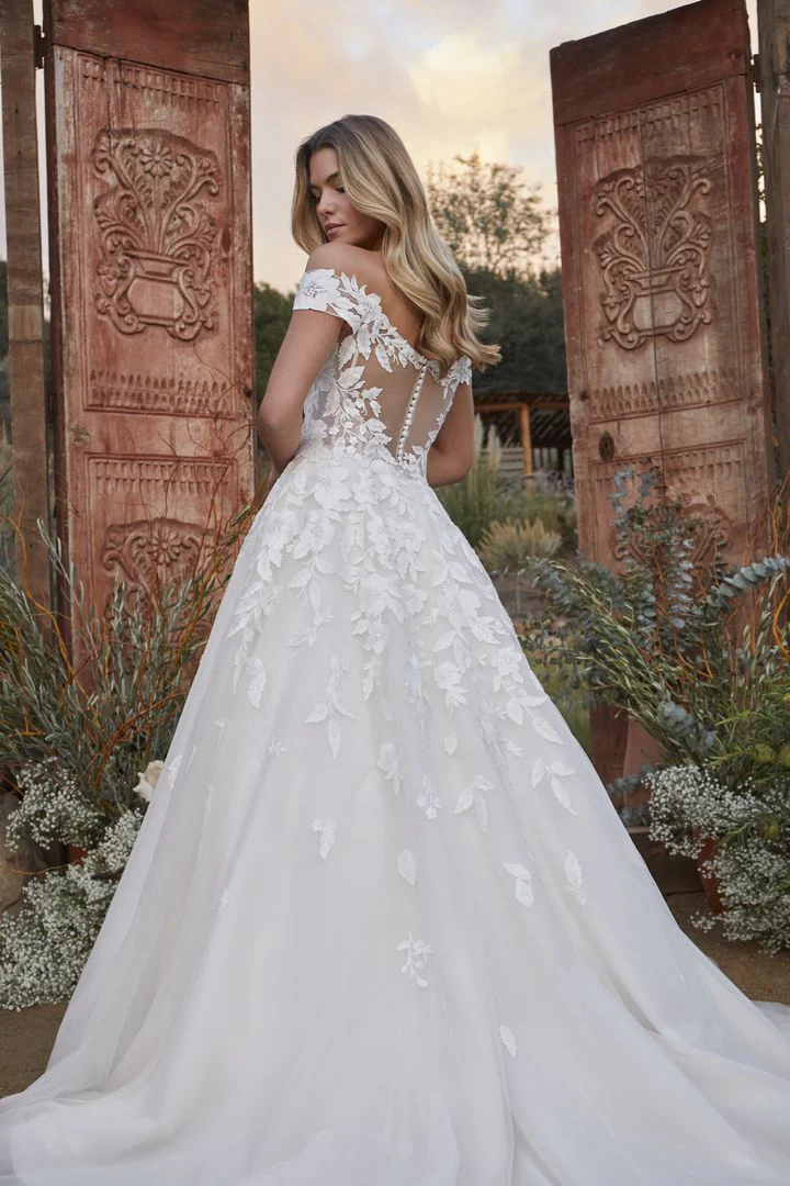 Beloved Bridal BL419C BODHI by Casablanca Bridal Wedding Dress size 24 Ivory/Sorbet/Nude/Ivory - Image 8