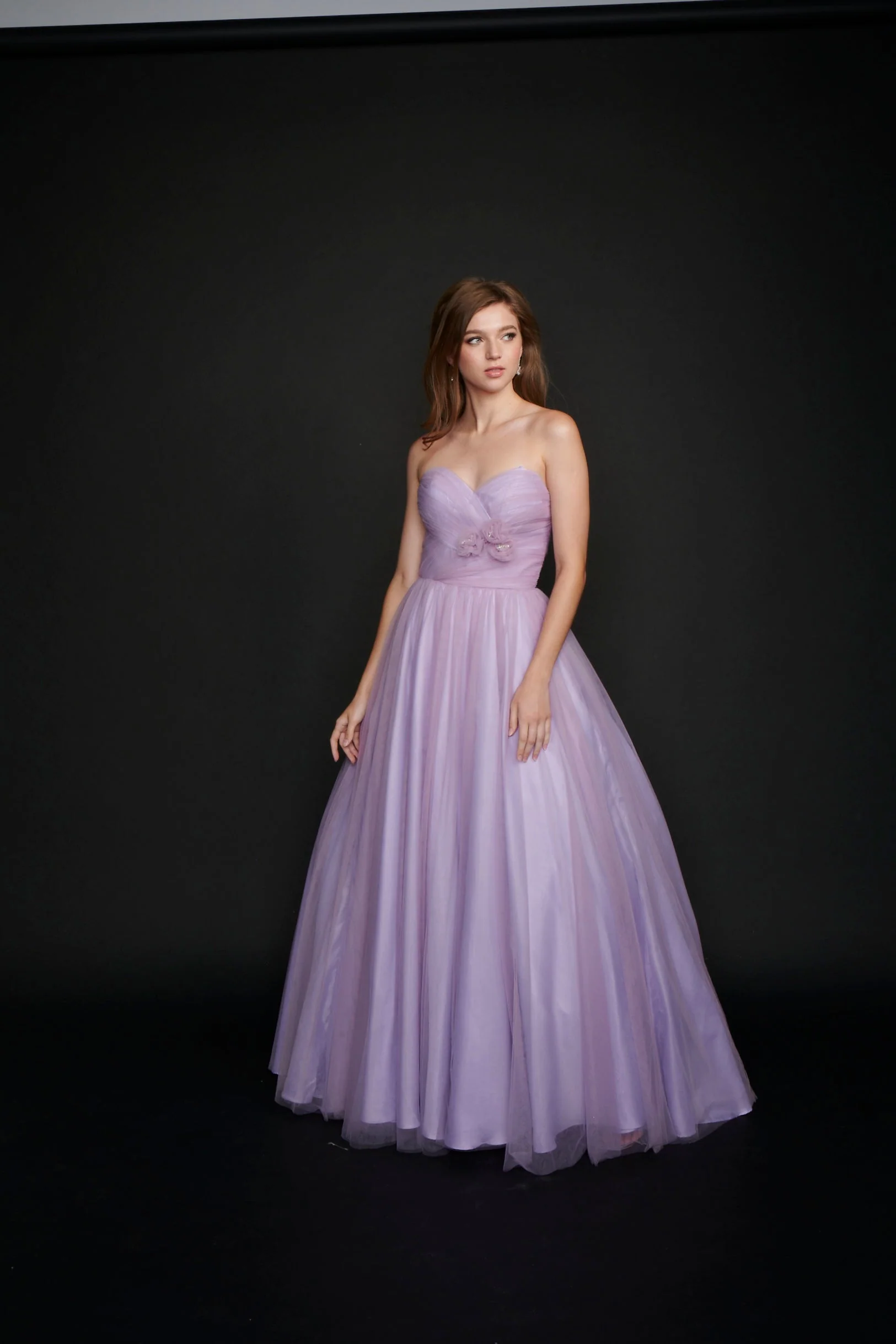 Nina Canacci 6573 Size 6 LAVENDER Ballgown Prom Dress Tulle - Image 3