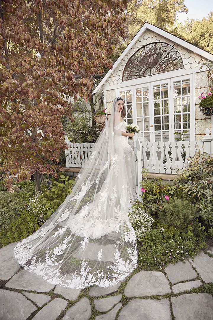 Casablanca Bridal 2491 size 6 Sand/Nude/Ivory Palmer Wedding Dress Bridal Gown Lace - Image 4