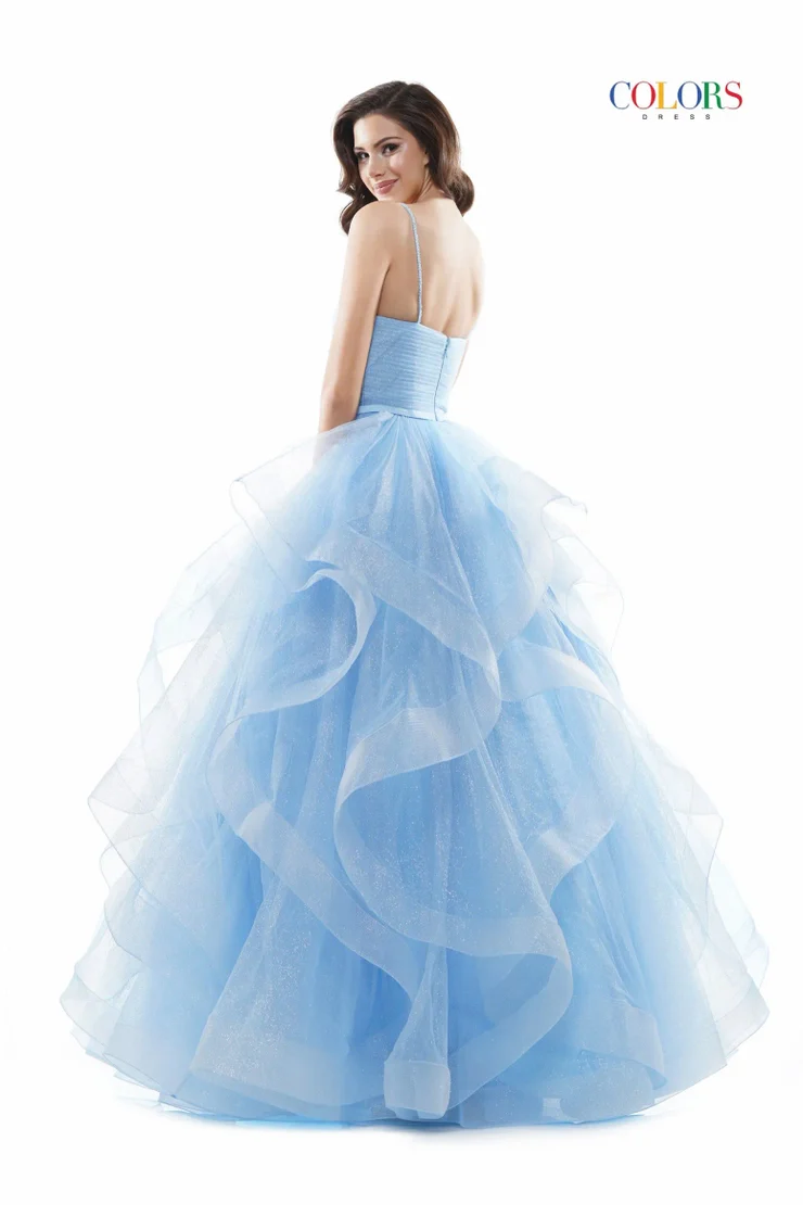 Colors Dress 2381 Prom and Pageant Gown Dress Ballgown Layers - Image 5