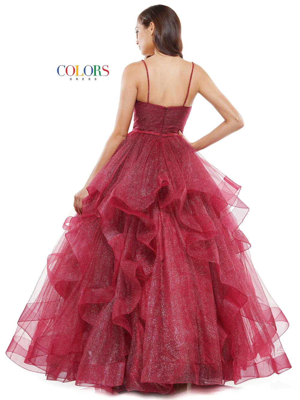 Colors Dress 2381 Prom and Pageant Gown Dress Ballgown Layers - Image 7