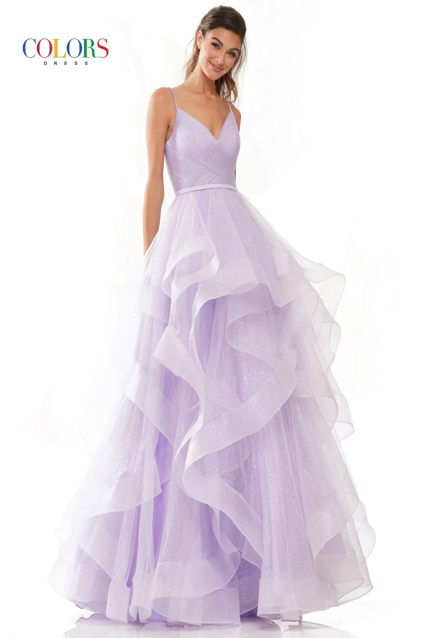 Colors Dress 2381 Prom and Pageant Gown Dress Ballgown Layers - Image 8