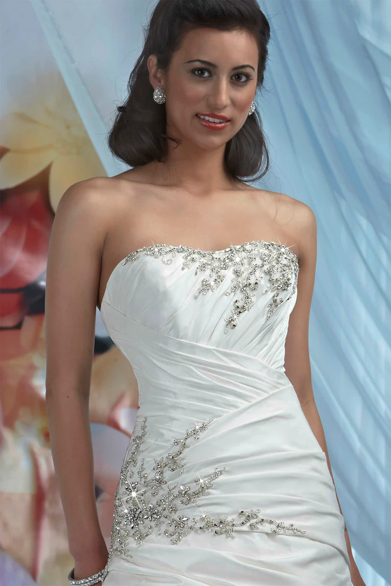 Impression Bridal Dress 10010 Size 14 Ivory Ballgown Wedding Dress - Image 4