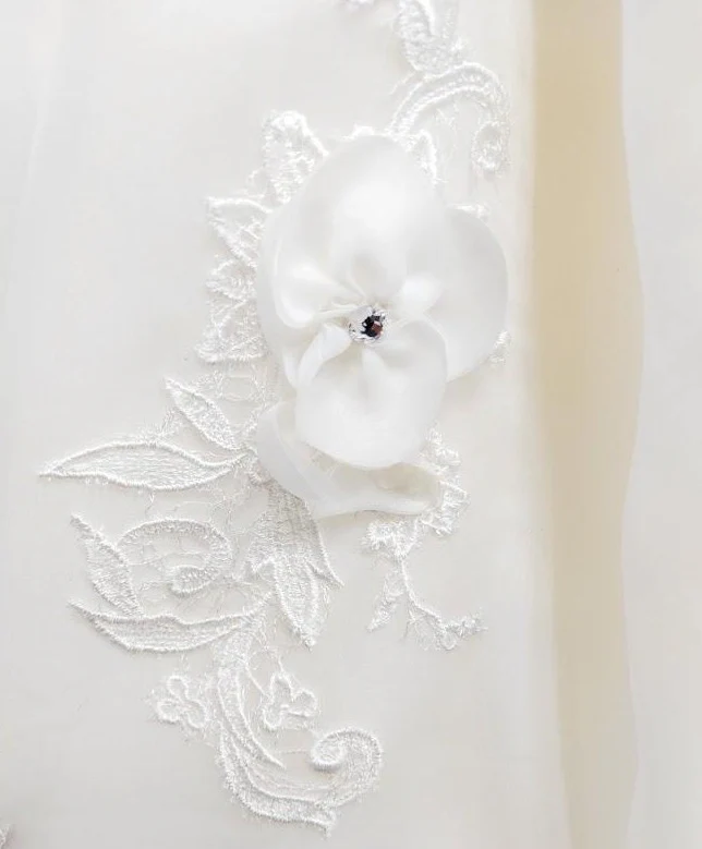 Impression Bridal Gown 10068 Size 28 Ivory Wedding Dress Ballgown One Shoulder - Image 7
