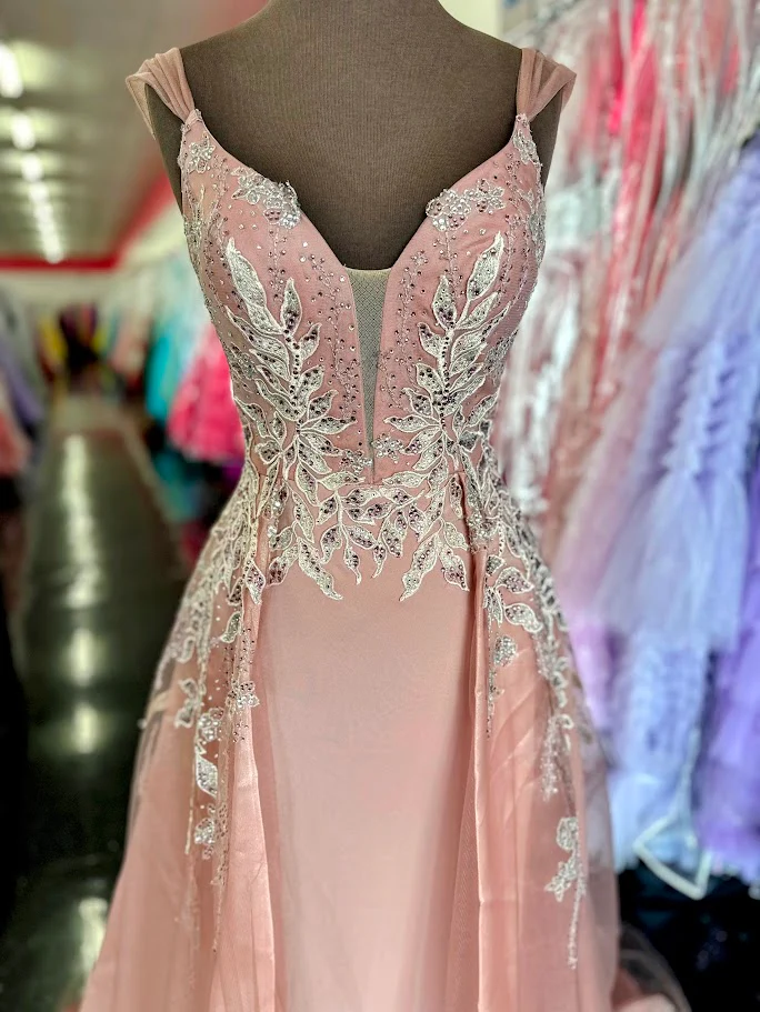 Johnathan Kayne 2226 Size 4 Mauve Fitted Dress Overskirt Mother Of Gown Formal Pageant - Image 3