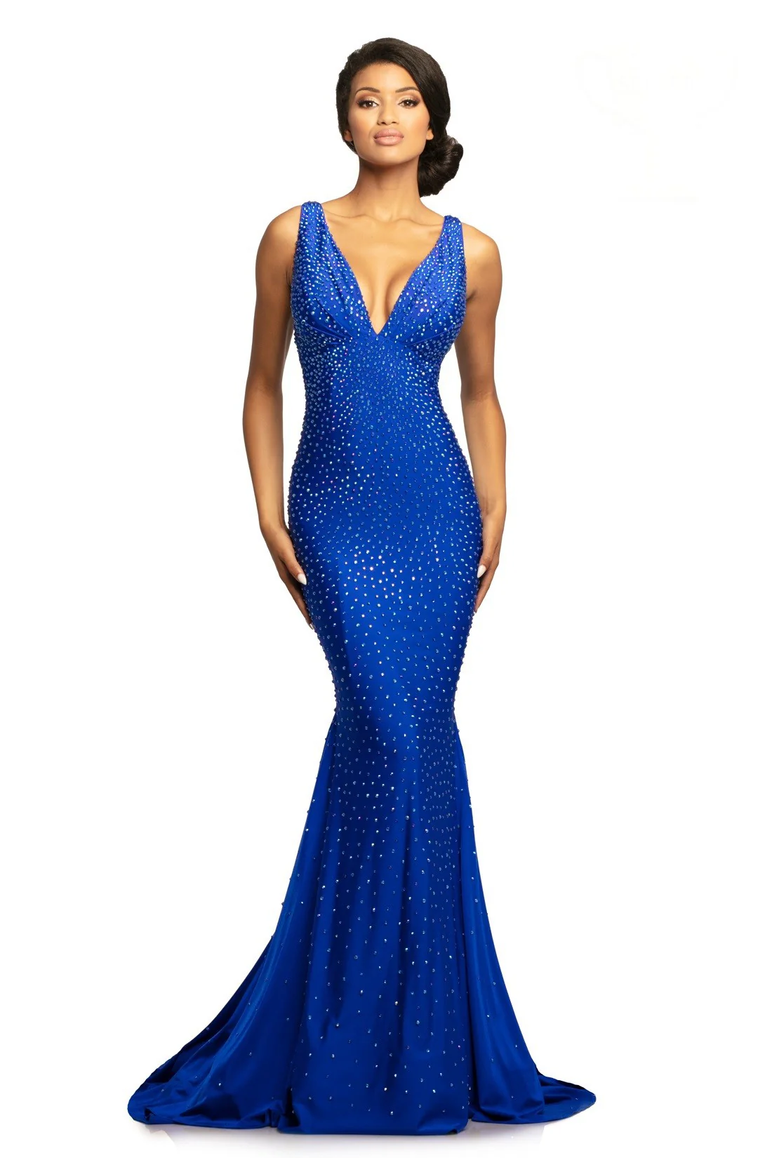 Johnathan Kayne 9213 Long Fitted Prom Dress Stretchy Evening Gown - Image 47