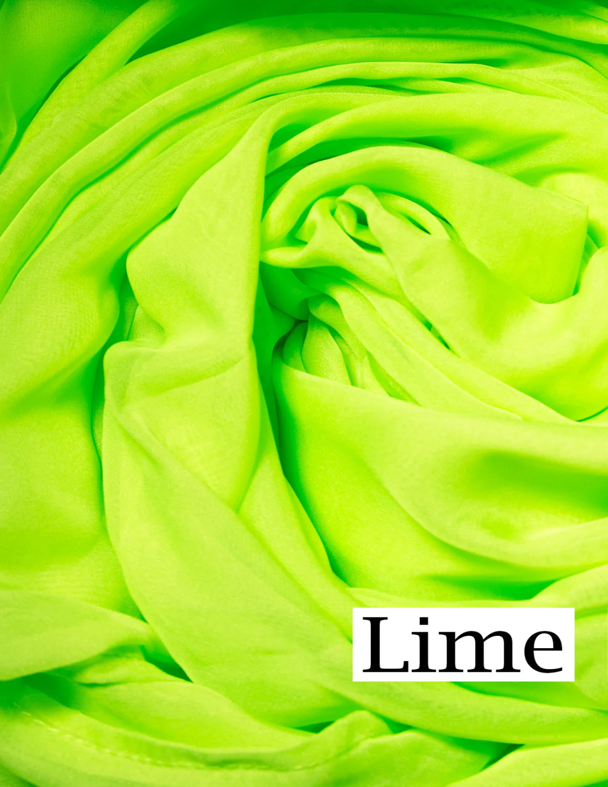 Johnathan Kayne Cape 2 Lime Green Pageant Chiffon Formal Cape