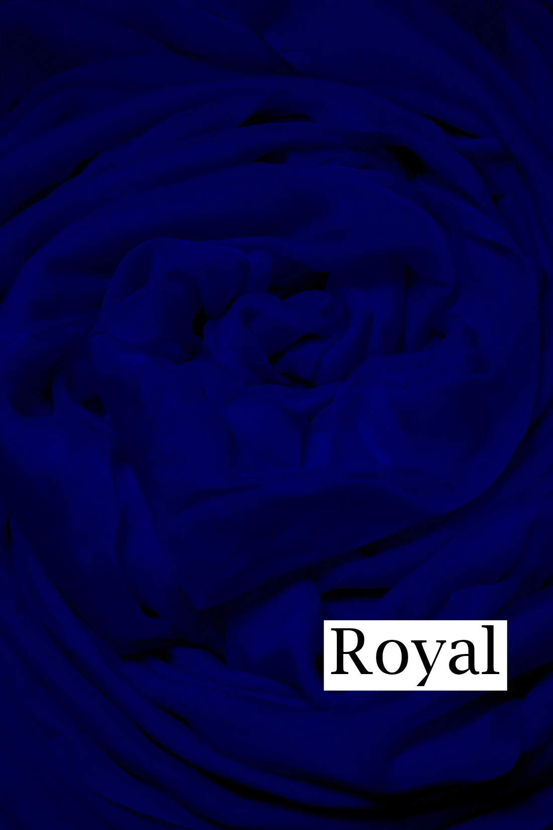 Johnathan Kayne Cape 3 ROYAL Pageant Chiffon Cape 4 Panel - Image 2