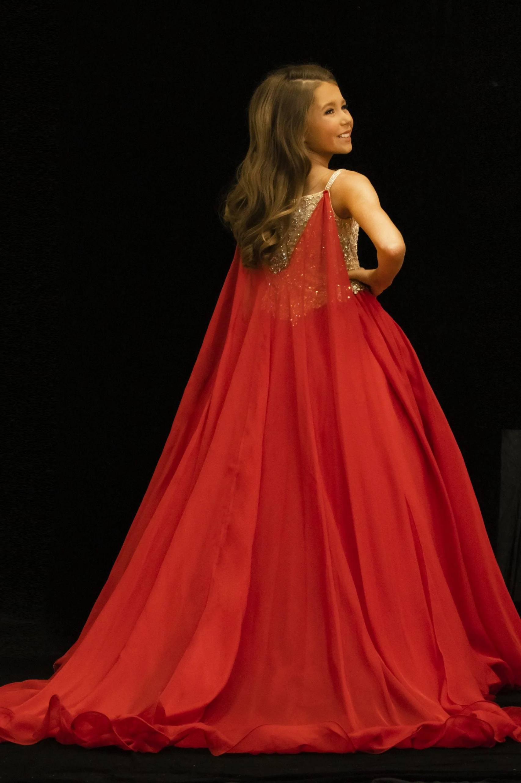 Sugar Kayne Cape 4 ROYAL KIDS TEENS Pageant Formal Cape - Image 2