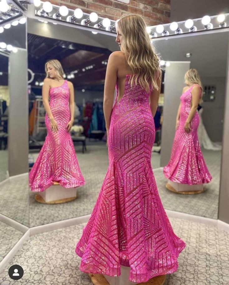 Jovani 06017 Size 2, 6 Purple Mermaid Prom Dress Sequin - Image 6