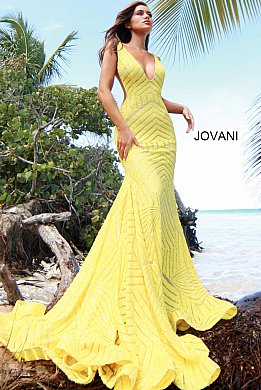 Jovani 59762 Size 0 Blush Nude prom dress Sequin - Image 17