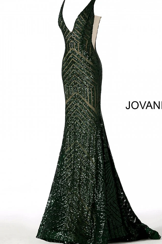 Jovani 59762 Size 0 Blush Nude prom dress Sequin - Image 35