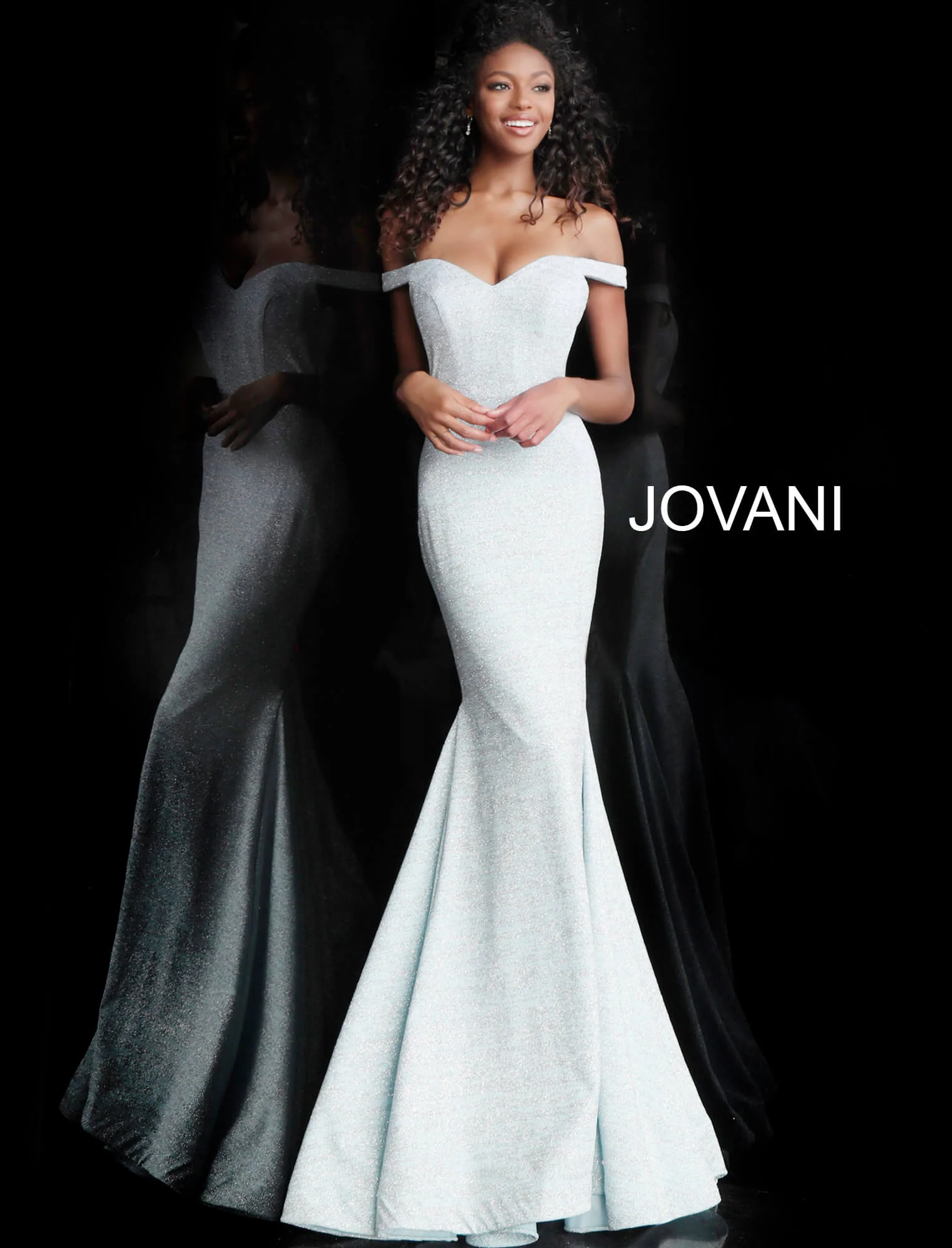 Jovani 60122 Size 14 Fuchsia Mermaid Prom Dress Metallic Formal Gown off the Shoulder - Image 12