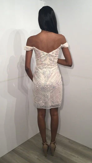 Jovani JVN05251 Size 10 Lilac Short Cocktail Dress Sequin - Image 15