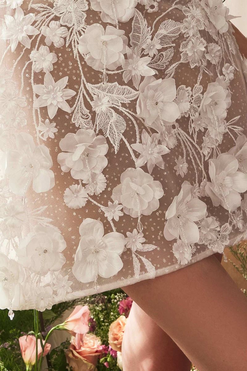Andrea & Leo Couture WL085 Lace Cocktail Dress Bridal - Image 3
