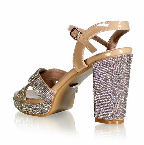 Marc Defang Charlie 4" Platform Prom & Pageant Heel Formal Shoes Formal Block - Image 2