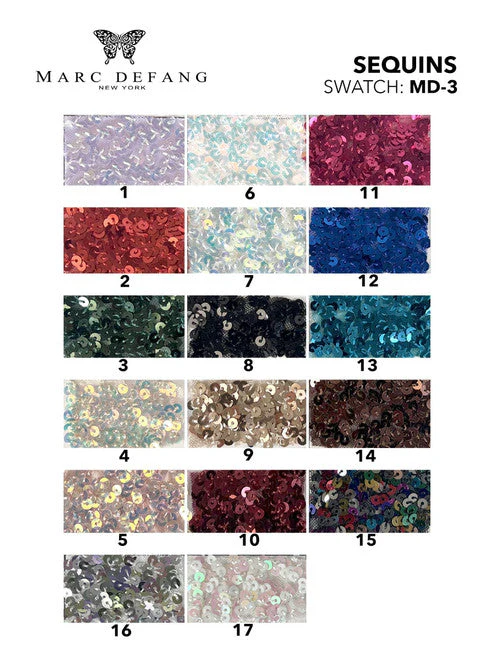 Marc Defang Kids 5111 Short Sequin Tulle Pleated Ruffle Cocktail Dress Pageant layered - Image 11