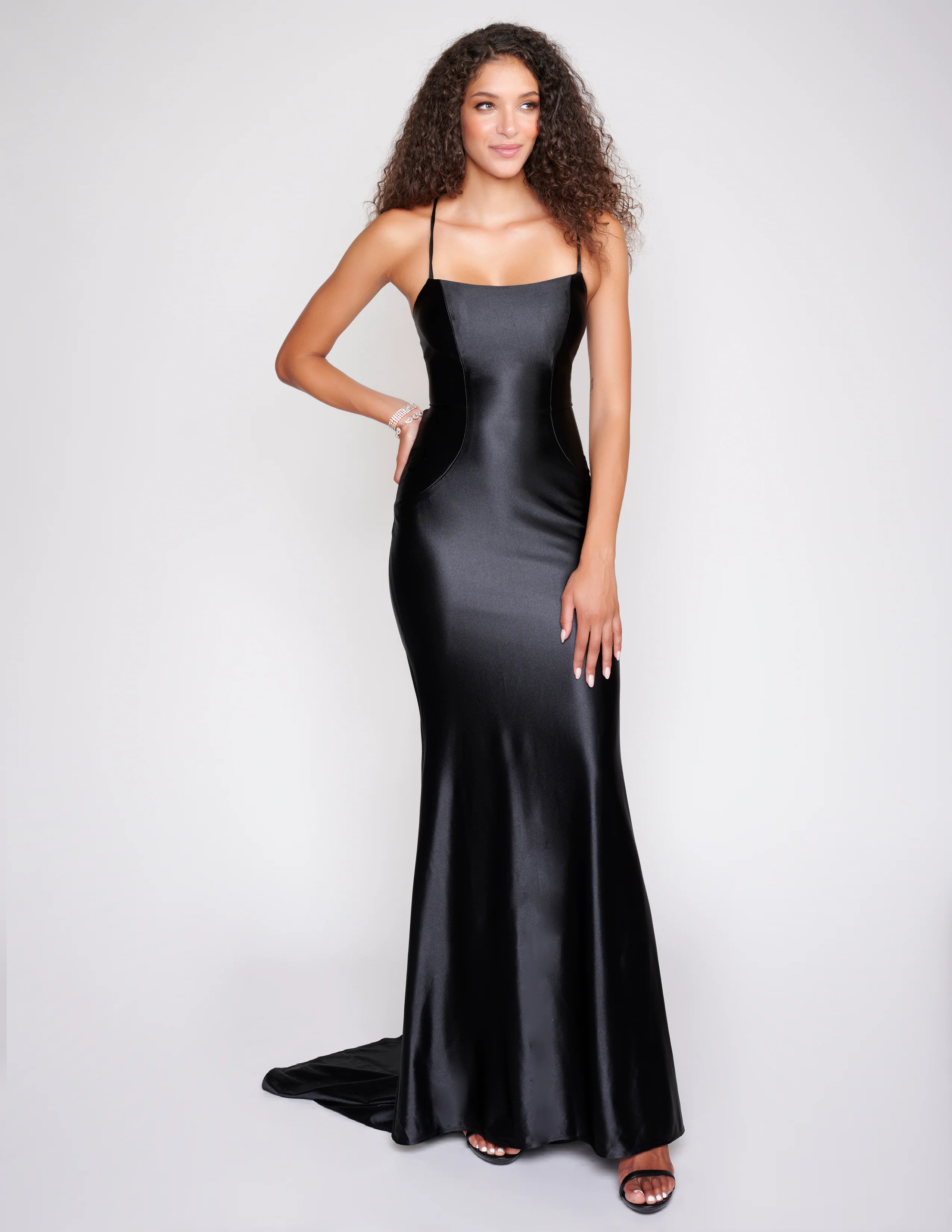 Nina Canacci 6575 Smooth fitting fit and flare Prom Dress - Image 7