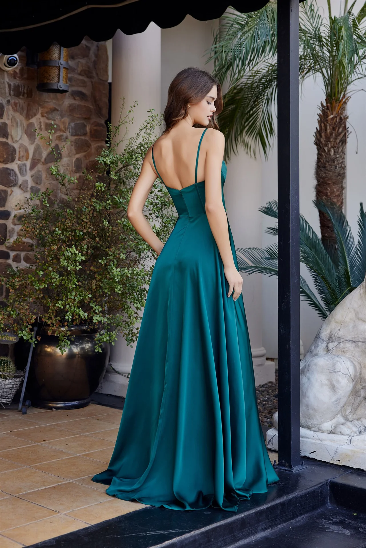 Nox Anabel A1744 Satin Corset Prom Dress Pageant Gown - Image 7