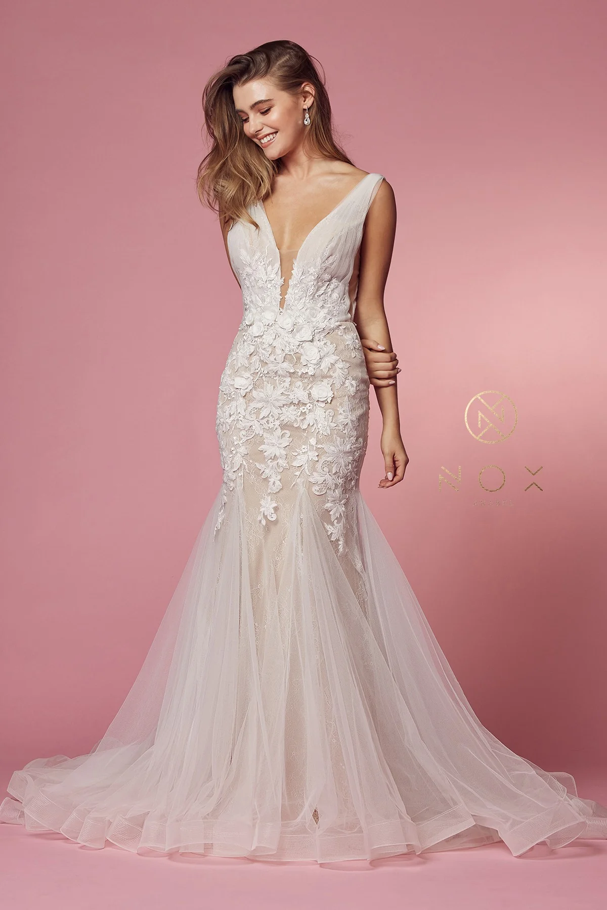 Nox Anabel JE917 Boho Wedding Dress - Image 7