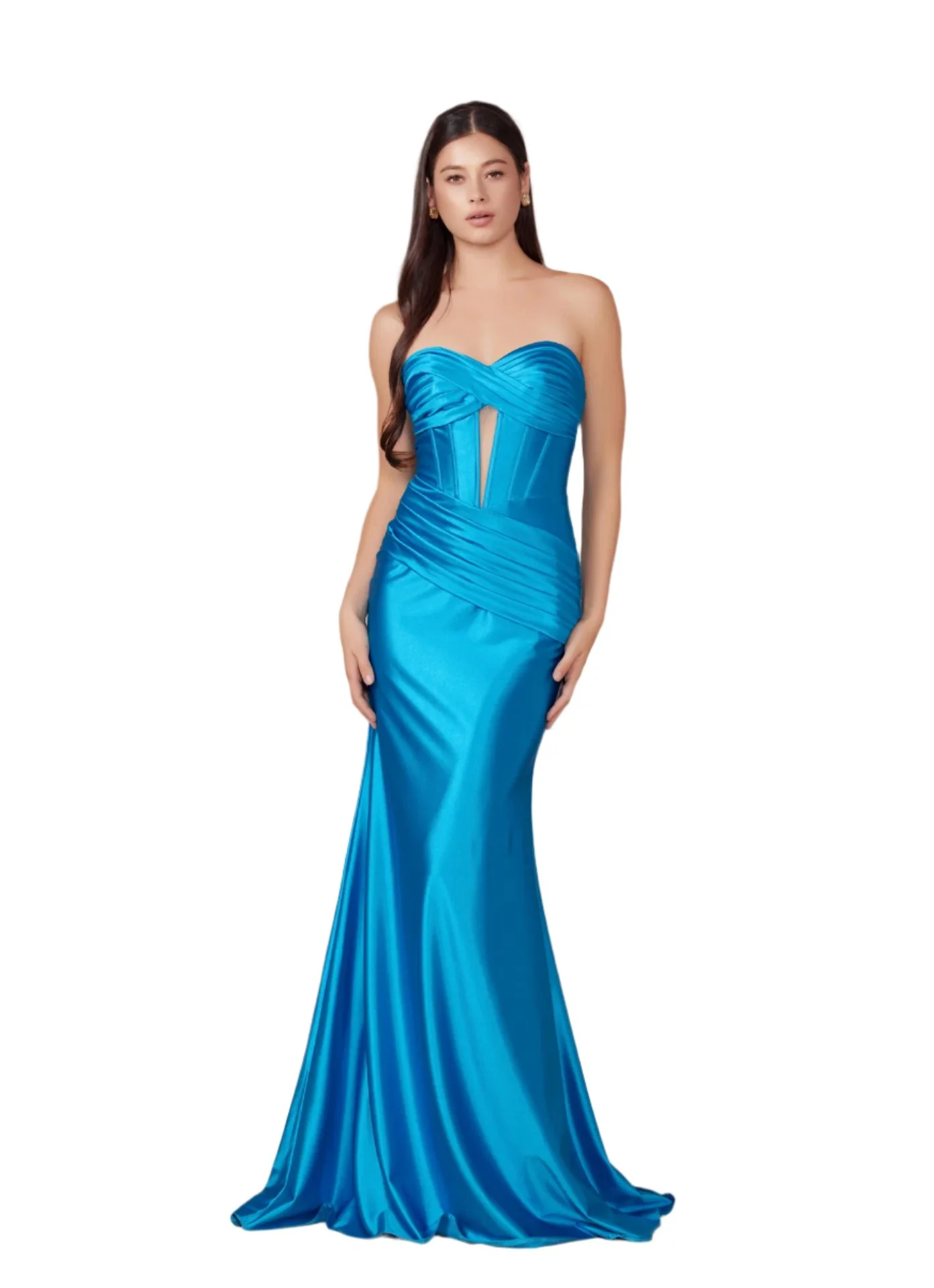 Nox Anabel T1500 Long Formal Corset Dress Cut Out Strapless Prom Evening Gown Sweetheart - Image 8