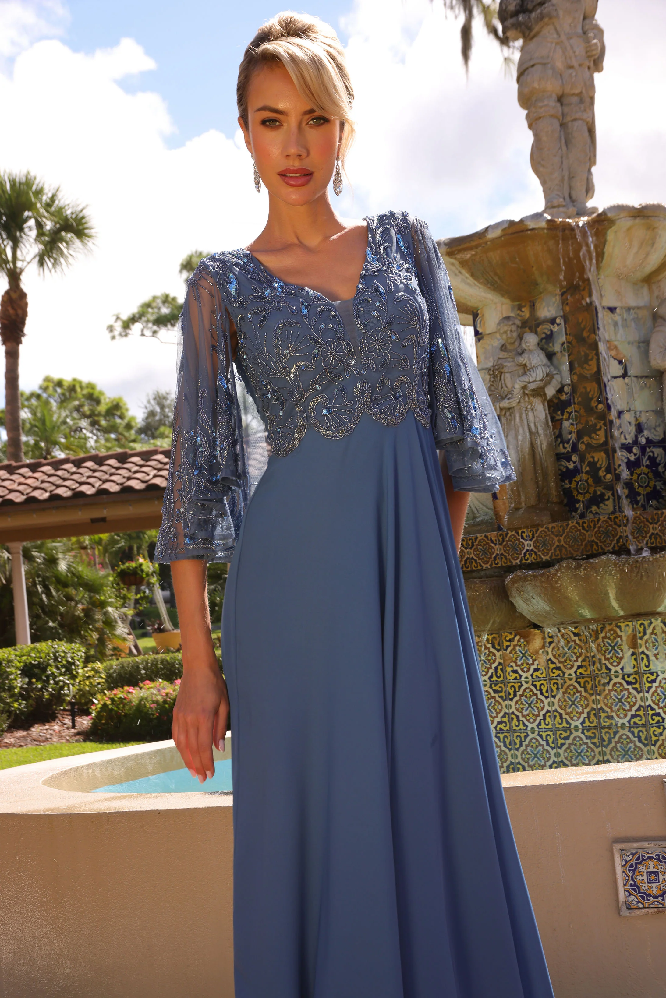 Primavera Couture 13162 Mother of the Bride Groom Dress - Image 4
