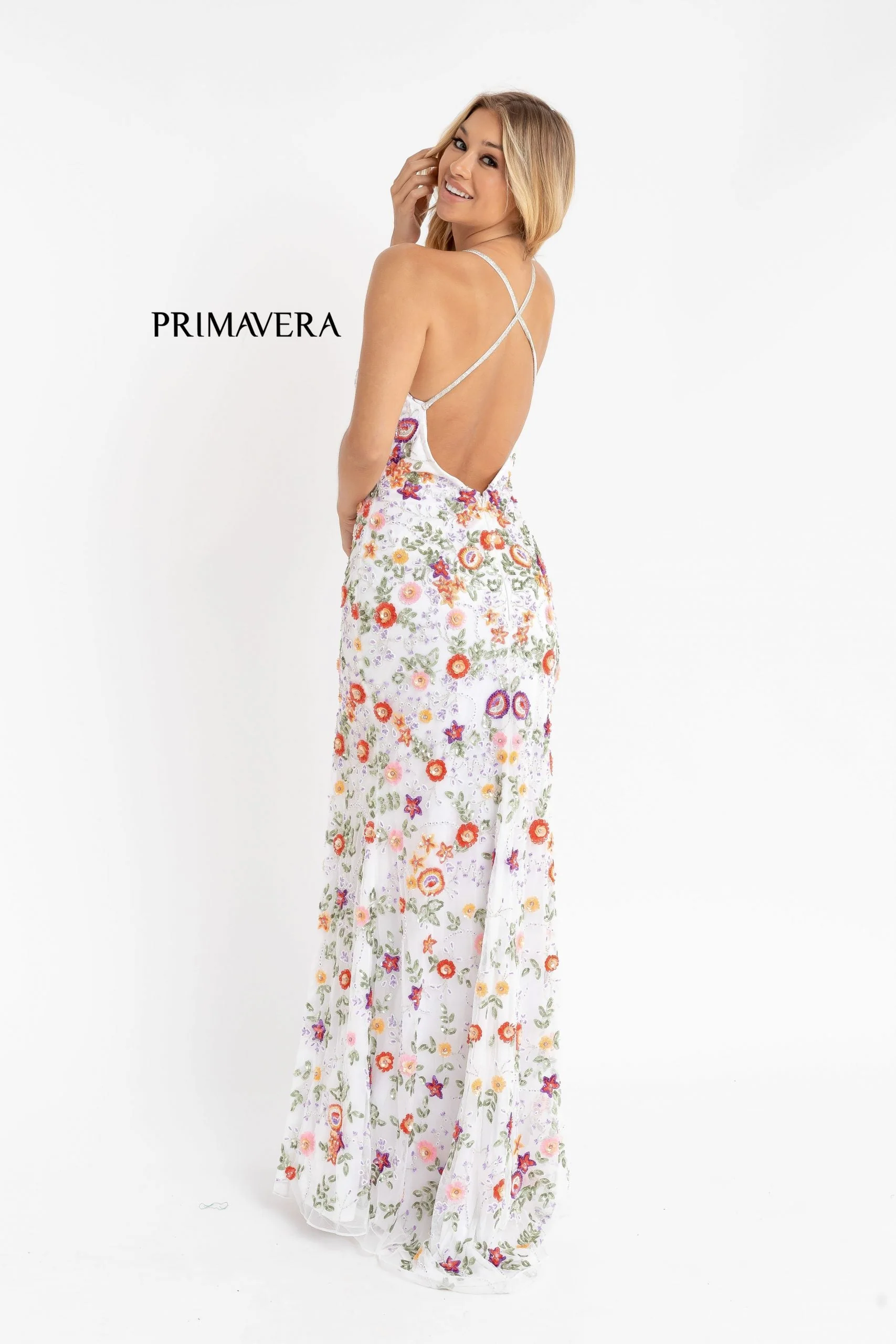 Primavera Couture 3073 Sequin Prom Dress - Image 37
