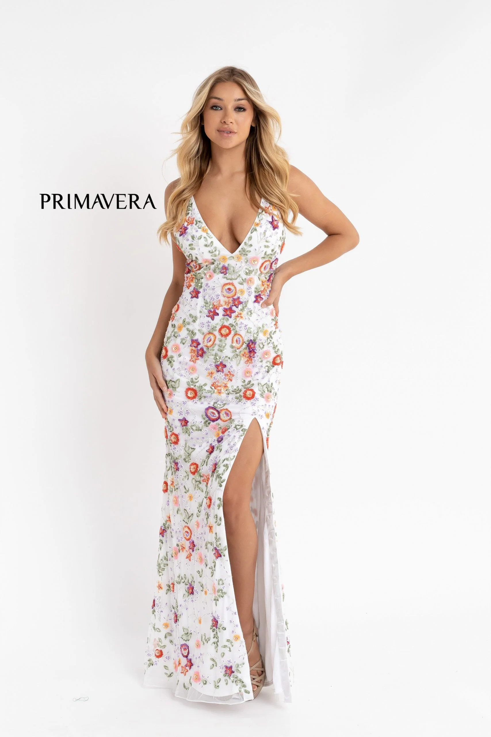 Primavera Couture 3073 Sequin Prom Dress - Image 39