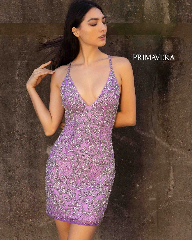 Primavera Couture 3138 Size 12 Black beaded sequins homecoming dress cocktail dress backless - Image 40