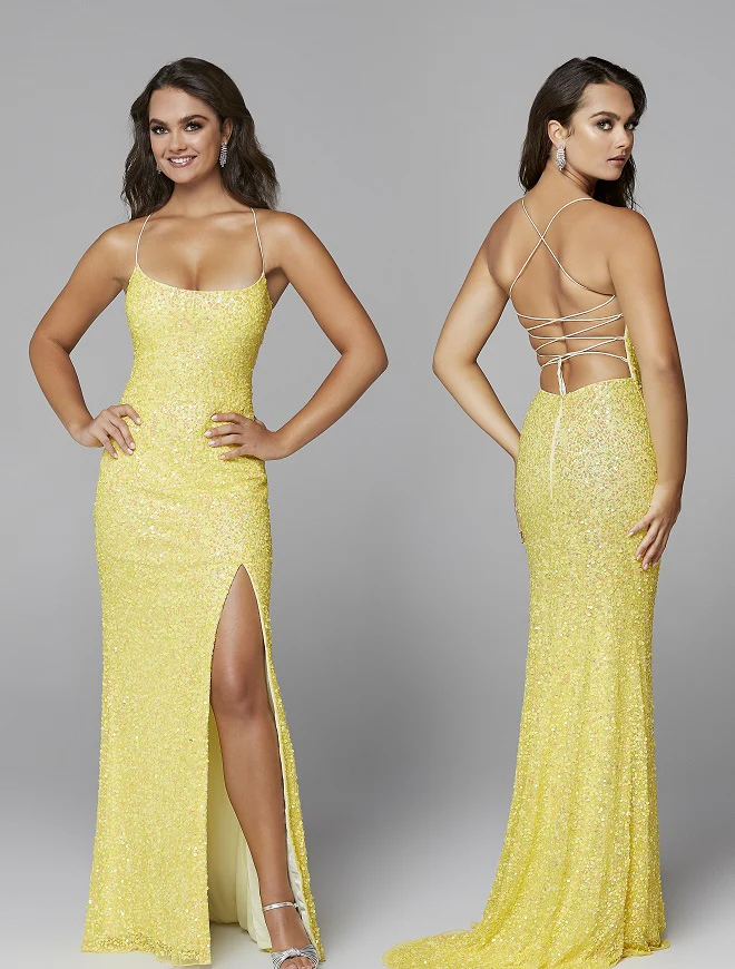 Primavera Couture 3290 Size 2,6,8 Lilac Prom Dress Sequins Backless - Image 43