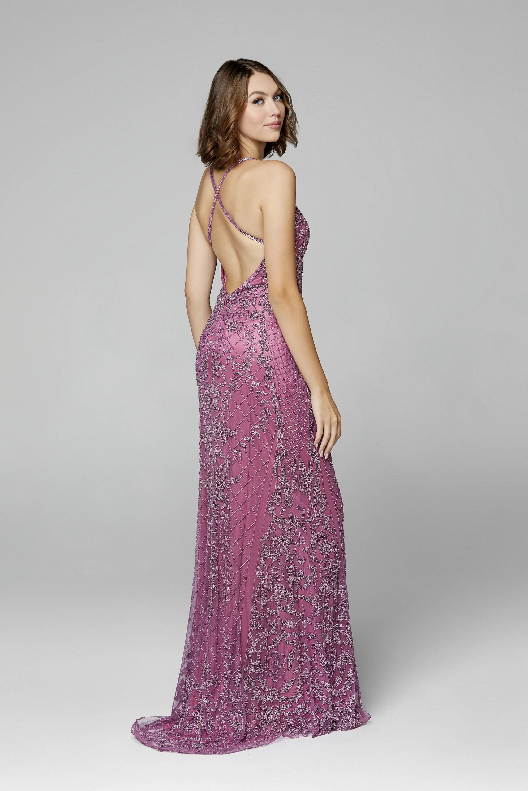 Primavera Couture 3428 Size 22 Yellow Embellished beaded v neckline prom dress Evening Gown - Image 47