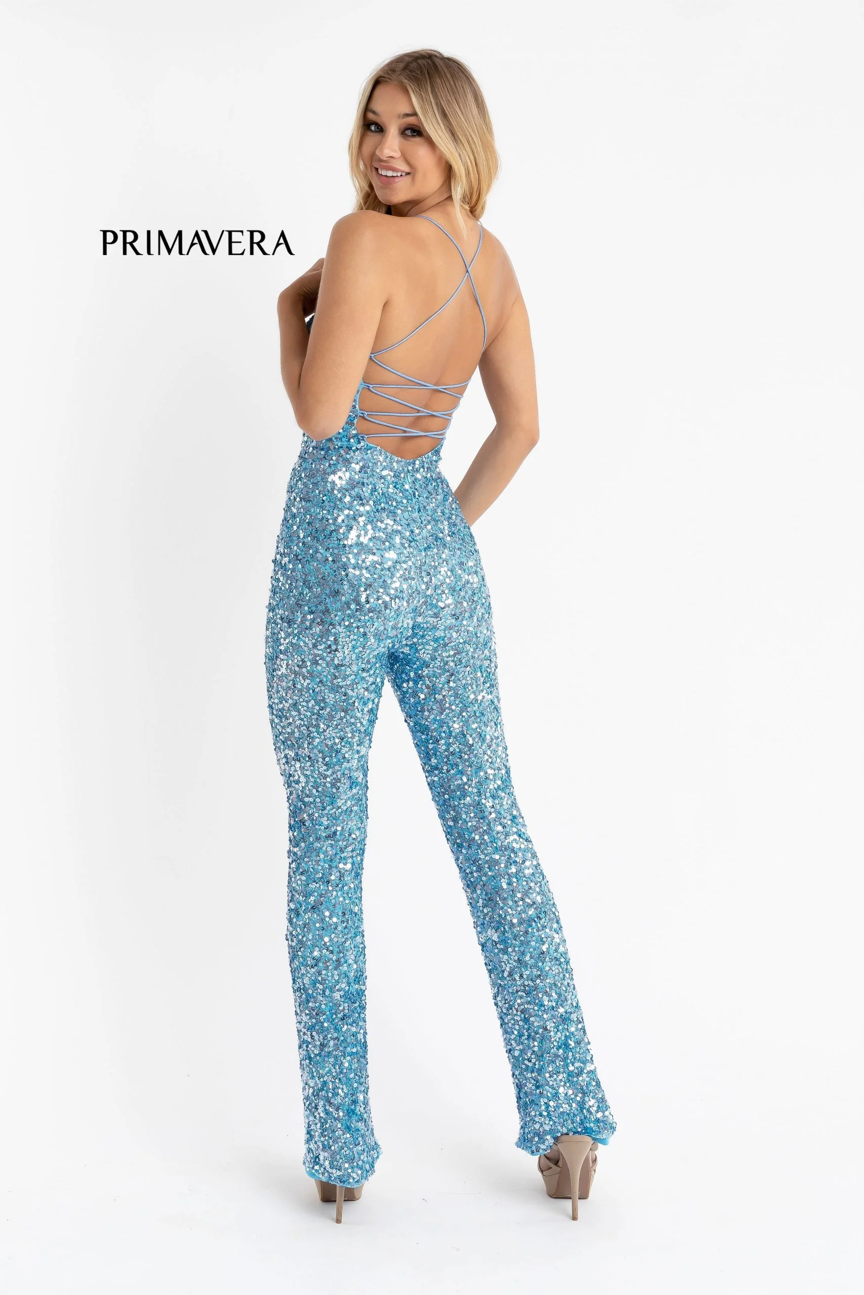 Primavera Couture 3774 Size 0 Neon Pink Jumpsuit - Image 19