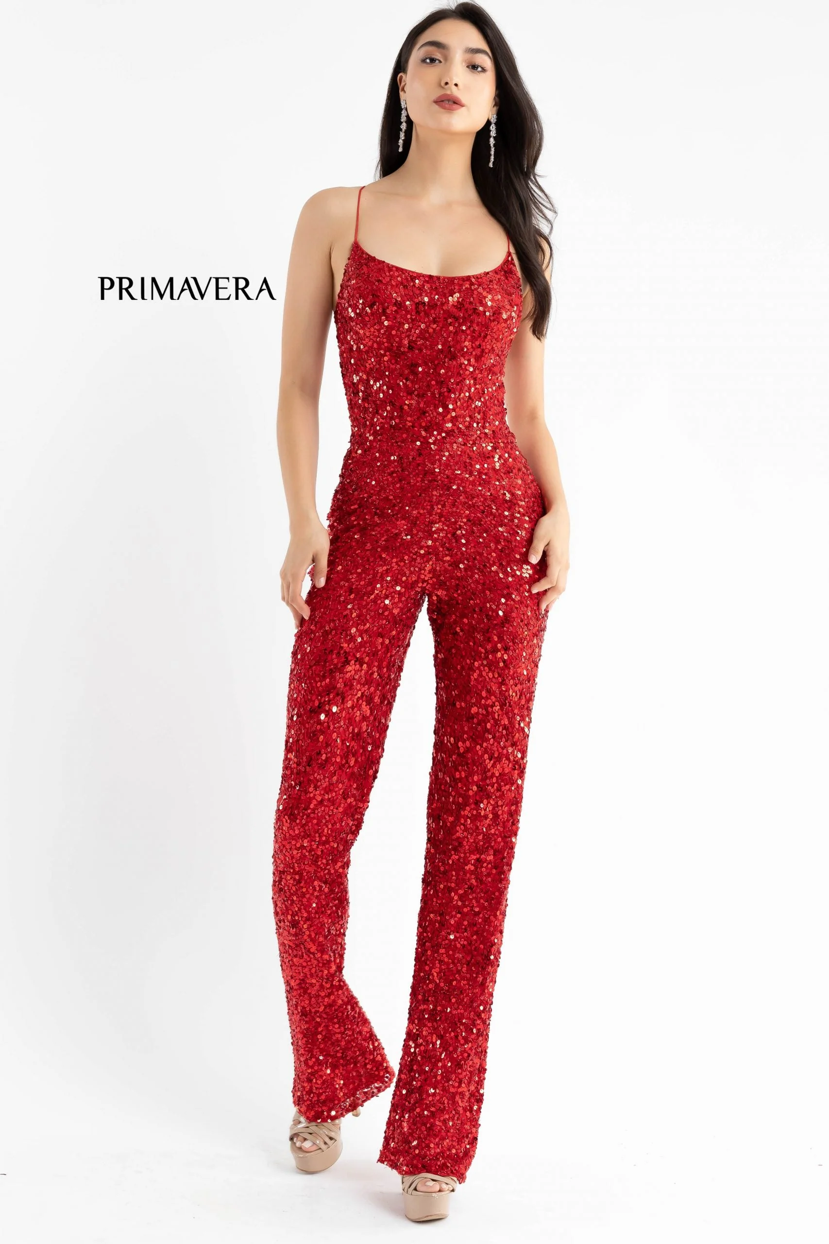 Primavera Couture 3774 Size 0 Neon Pink Jumpsuit - Image 9