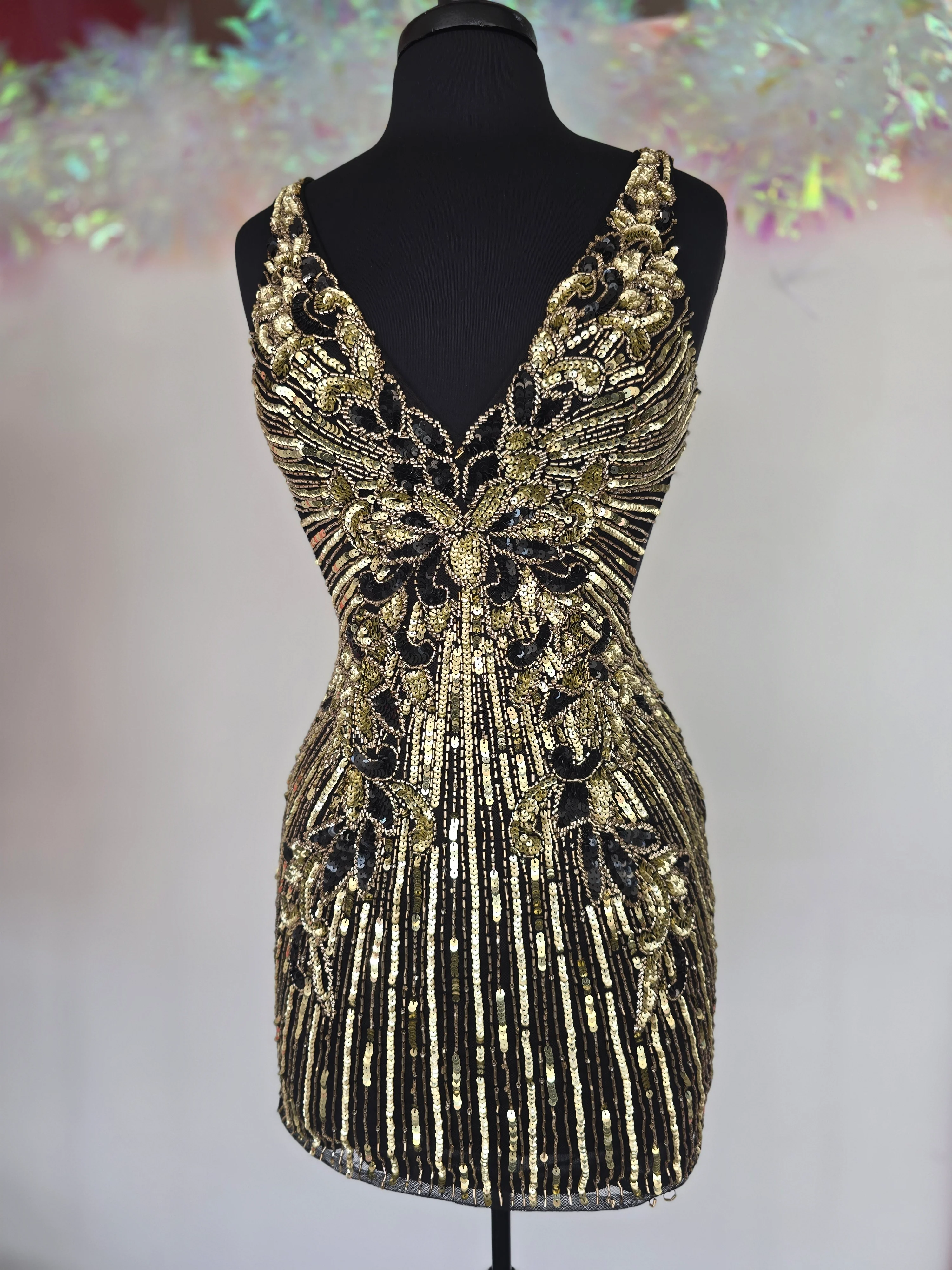 Primavera Couture 4408 Dress backless homecoming sequin cocktail gown - Image 2