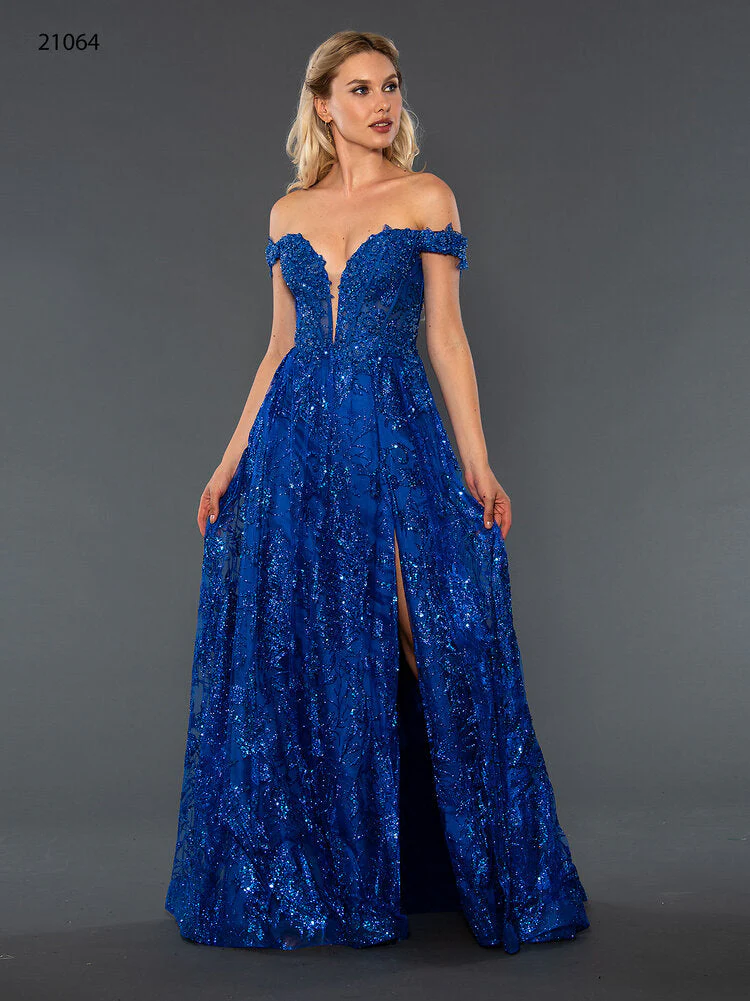 Stella Couture 21064 Size 6 Sage Long off the shoulder slit a line prom dress pageant gown lace - Image 4