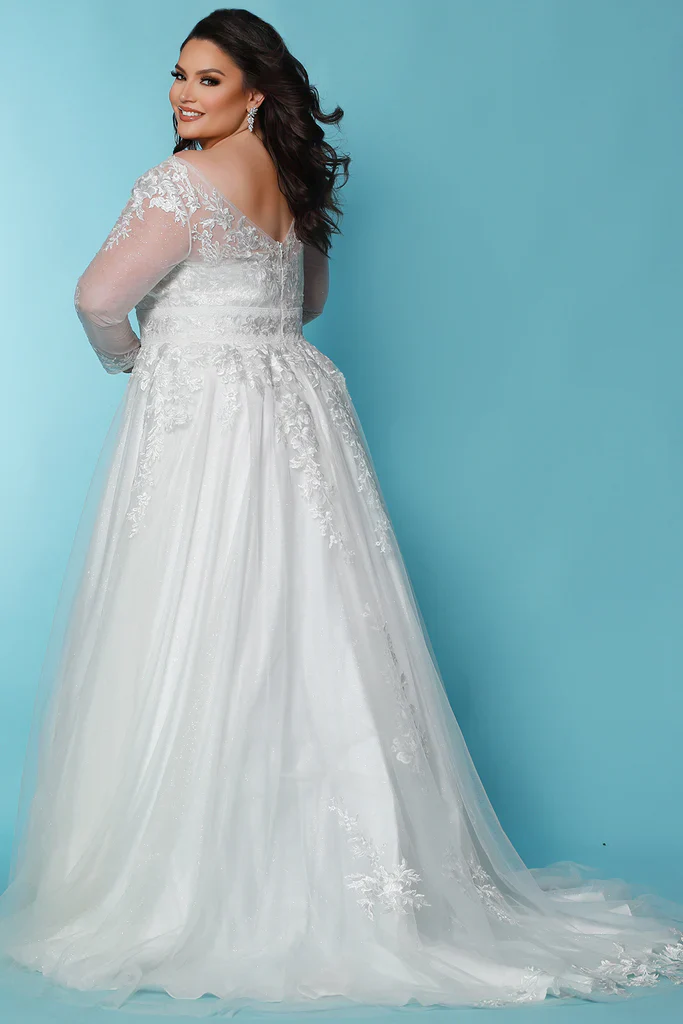 Sydneys Closet SC5282 Esmeralda Ivory Bridal Dress - Image 3