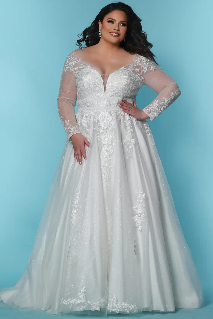 Sydneys Closet SC5282 Esmeralda Ivory Bridal Dress - Image 4